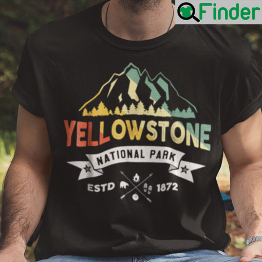 Offical Yellowstone National Park T Shirt