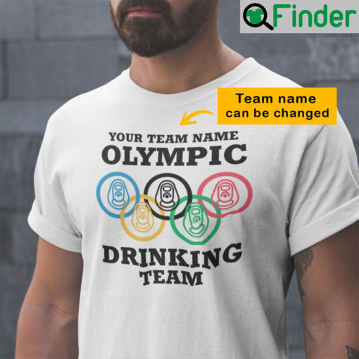 Olympic Drinking Team Personalized Shirt