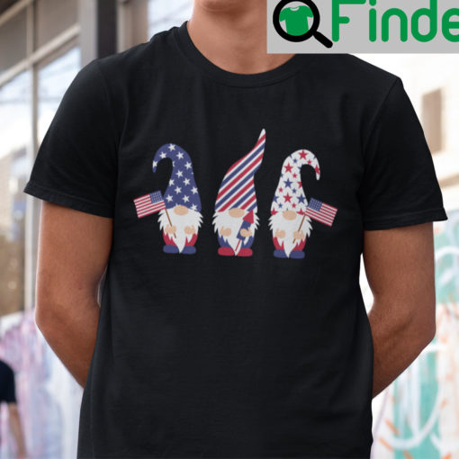 Patriotic Gnomes USA Flag Shirt 4th Of July
