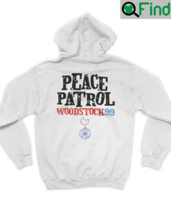 Peace Patrol Woodstock 99 Hoodie Shirt