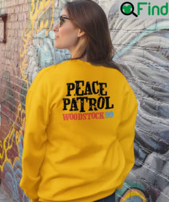Peace Patrol Woodstock 99 Hoodie Shirts