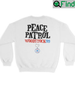 Peace Patrol Woodstock 99 Sweatshirt