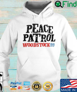 Peace Patrol Woodstock 99 Unisex Hoodie Shirt