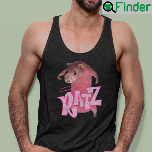 Ratz Tank Top Shirt Pink Rat Meme