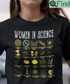 Scientist Shirt Women In Science