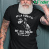 Skull Hello Darkness My Old Friend Shirt