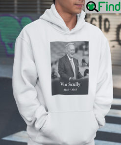 Vin Scully Hoodie Shirt 1927 2022