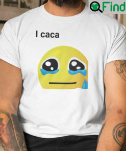 I Caca Shirt Emoji Crying