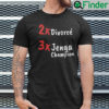 2x Divorce 3x Jenga Champion Shirt Jenga Game