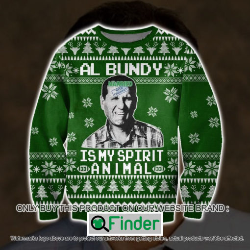 Al Bundy Is My Spririt Animal Knitted Wool Sweater – LIMITED EDITION