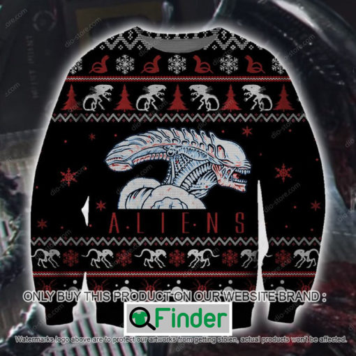 Alien Black Knitted Wool Sweater – LIMITED EDITION