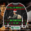 All He Wanted Was Something To Eat Knitted Wool Sweater – LIMITED EDITION