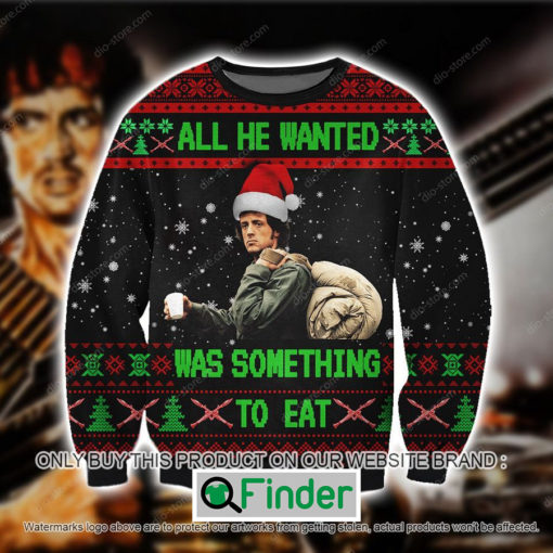 All He Wanted Was Something To Eat Knitted Wool Sweater – LIMITED EDITION