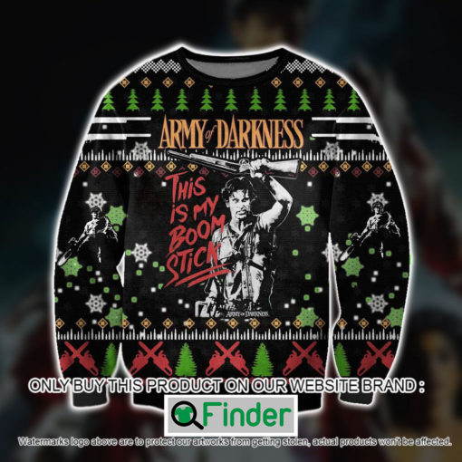 Army Of Darkness This Is My Boom Stick Christmas Ugly Sweater – LIMITED EDITION