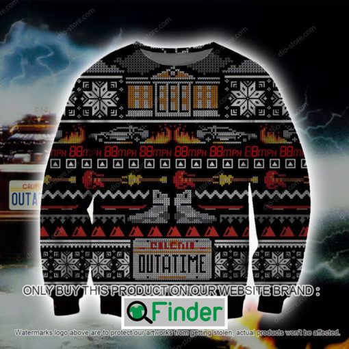 Back To The Future 88Mph Knitted Wool Sweater – LIMITED EDITION