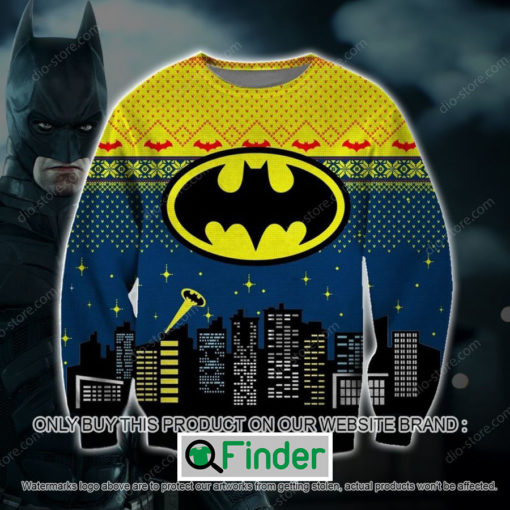 Batman Sign Knitted Wool Sweater – LIMITED EDITION