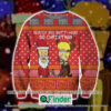 Beavis And Butt Head Do Christmas Knitted Wool Sweater – LIMITED EDITION