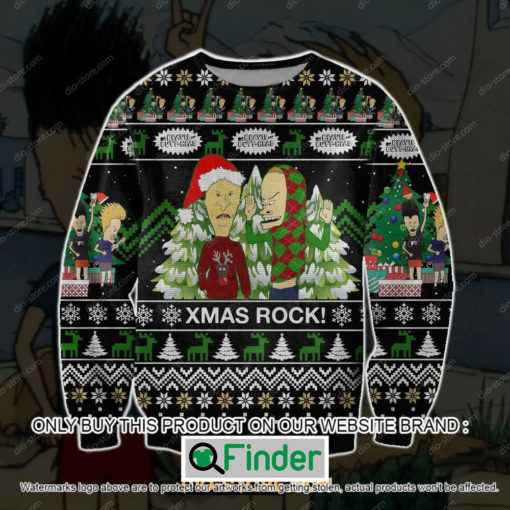 Beavis Butt Head Xmas Rock Christmas Ugly Sweater – LIMITED EDITION