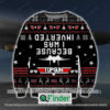 Because I Was Inverted Top Gun Knitted Wool Sweater – LIMITED EDITION