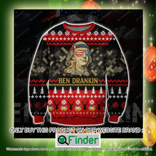 Ben Drankin Christmas Ugly Sweater Sweatshirt – LIMITED EDITION