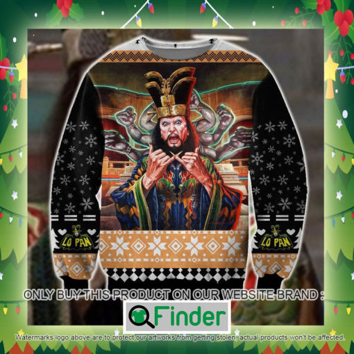 Big Trouble In Little China Knitted Wool Sweater Sweatshirt – LIMITED EDITION