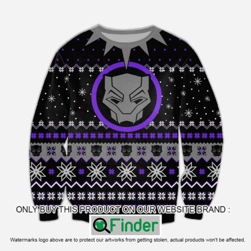 Black Panther Wakanda Forever Christmas Ugly Sweater – LIMITED EDITION