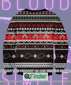 Blood Simple Christmas Ugly Sweater Sweatshirt – LIMITED EDITION