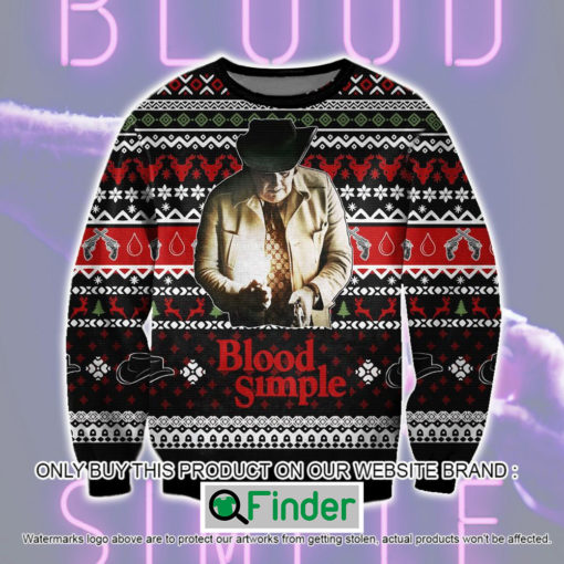 Blood Simple Movie Christmas Ugly Sweater – LIMITED EDITION