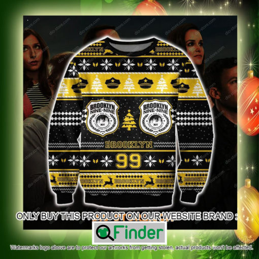 Brooklyn Nine Nine Brooklyn 99 Christmas Ugly Sweater Sweatshirt – LIMITED EDITION