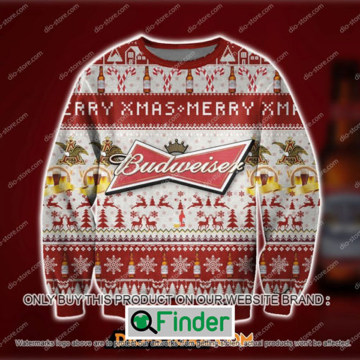 Budweiser Xmas Knitted Wool Sweater – LIMITED EDITION
