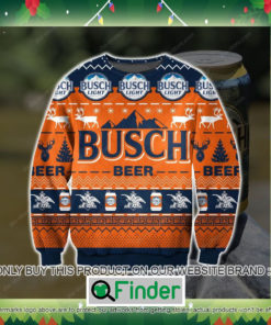 Busch Beer Orange Knitted Wool Sweater Sweatshirt – LIMITED EDITION