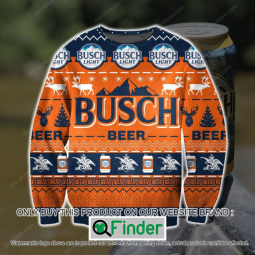Busch Beer Orange Knitted Wool Sweater – LIMITED EDITION