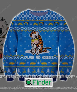 Calvin And Hobbes Knitted Wool Sweater – LIMITED EDITION