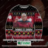 Captain Picard Star Trek Make It Snow Christmas Ugly Sweater – LIMITED EDITION