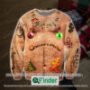 Christmas Fur Knitted Wool Sweater – LIMITED EDITION