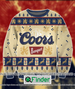 Coors Banquet Beer Knitted Wool Sweater – LIMITED EDITION