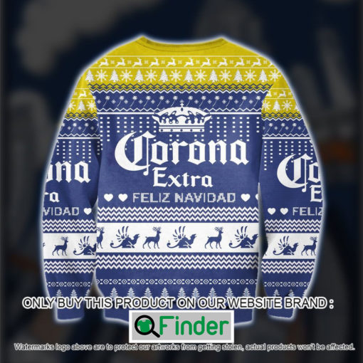 Corona Extra Beer Feliz Navidad Christmas Ugly Sweater Sweatshirt – LIMITED EDITION