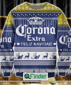 Corona Extra Beer Feliz Navidad Christmas Ugly Sweater – LIMITED EDITION