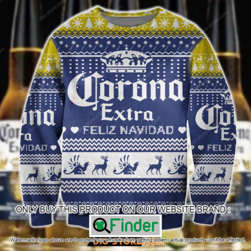 Corona Extra Beer Feliz Navidad Christmas Ugly Sweater – LIMITED EDITION