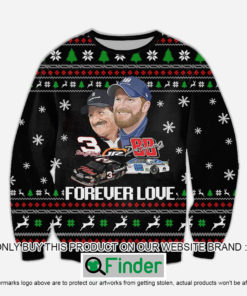 Dale Earnhardt Forever Love Christmas Ugly Sweater – LIMITED EDITION