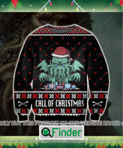 Davy Jones Call Of Christmas Knitted Wool Sweater Sweatshirt – LIMITED EDITION