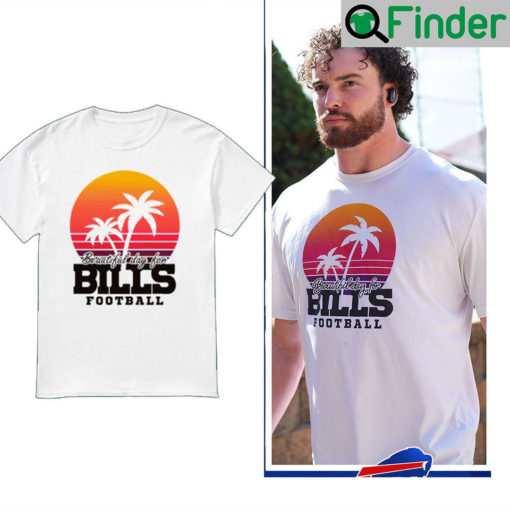 Dawson Knox Beautiful Day for Bills Football Shirt