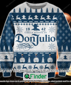 Don Julio 1942 Tequila Reserva De Christmas Ugly Sweater – LIMITED EDITION