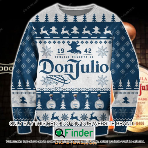 Don Julio 1942 Tequila Reserva De Christmas Ugly Sweater – LIMITED EDITION