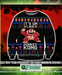 Donkey Kong Its On Like Christmas Ugly Sweater Sweatshirt – LIMITED EDITION