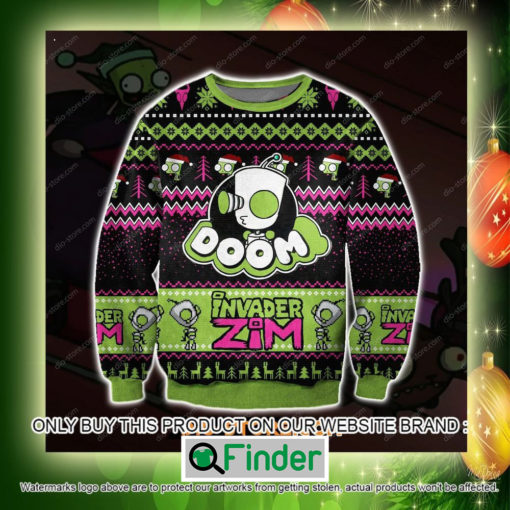 Doom Invader Zim Christmas Ugly Sweater. Sweatshirt – LIMITED EDITION