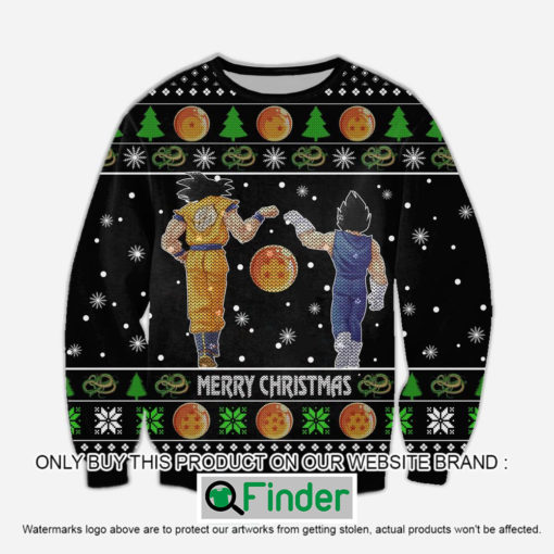 Dragon Ball Goku and Vegeta Christmas Ugly Sweater – LIMITED EDITION