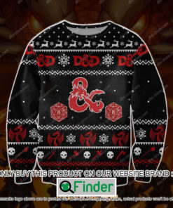 Dungeons Dragons Christmas Ugly Sweater – LIMITED EDITION