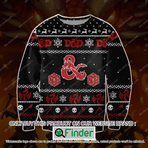 Dungeons Dragons Christmas Ugly Sweater – LIMITED EDITION