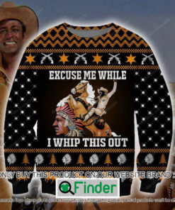 Excuse Me While I Whip This Out Knitted Wool Sweater – LIMITED EDITION